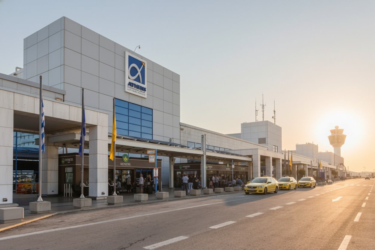 Gate dell'Aeroporto di Atene