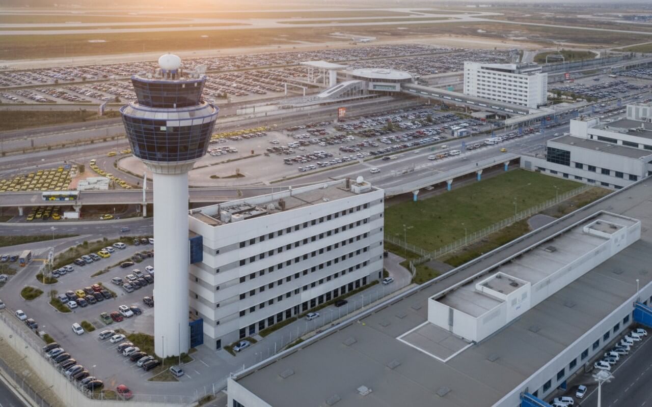 Parcheggio Long Term dell'Aeroporto di Atene